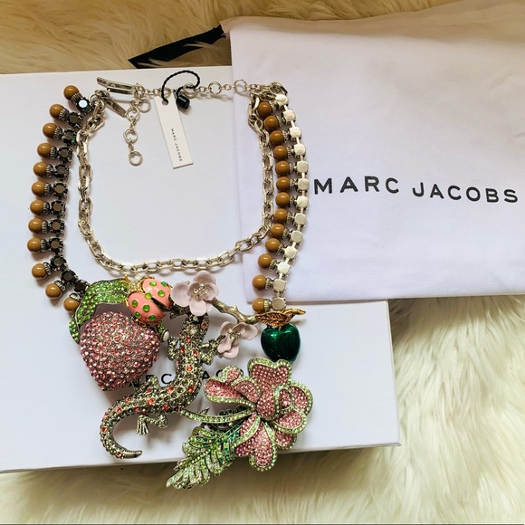 Marc Jacobs Jewelry - New! MARC JACOBS RUNWAY Statement Floral Necklace